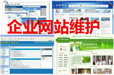 企業(yè)網(wǎng)站維護(hù)